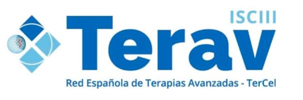 Terav ISCIII Red Española de Terapias Avanzadas TerCel logo